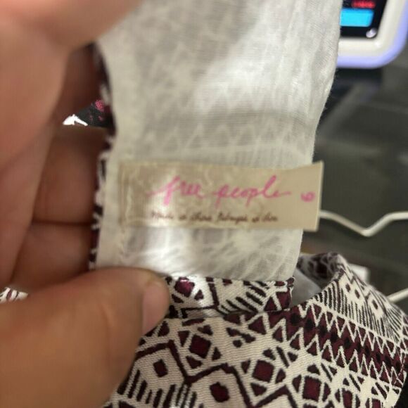 Free People You Made My Day Maxi Dress 6 Multicolor Sleeveless Tiered Bohemian - Picture 9 of 12